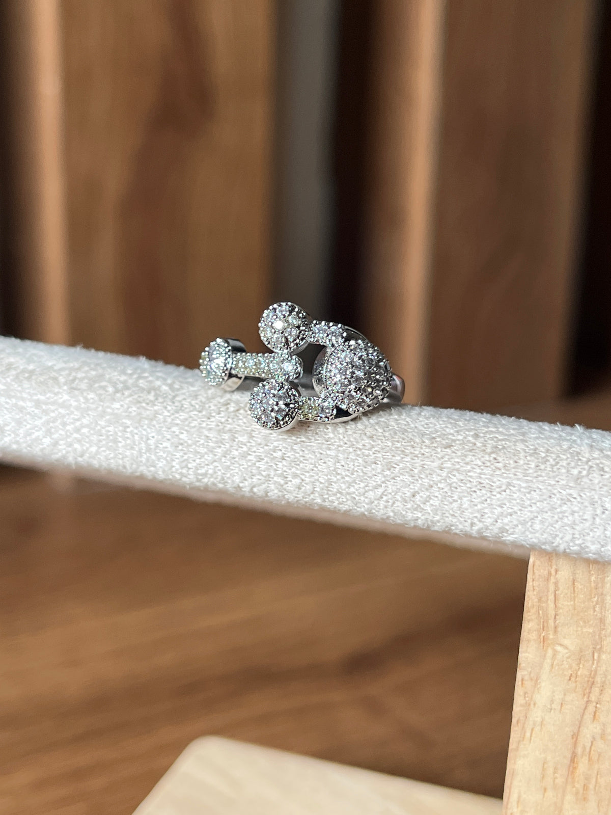 Silver - AD branch ring