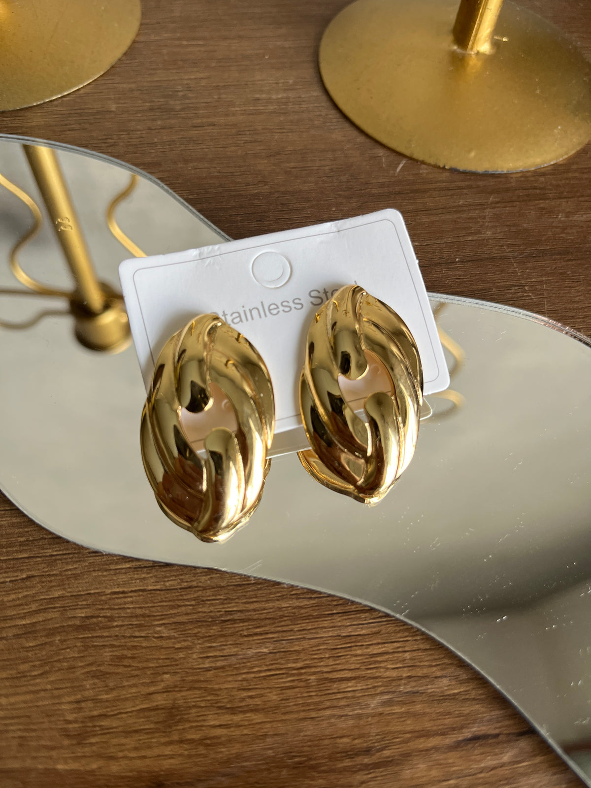 Statement earrings