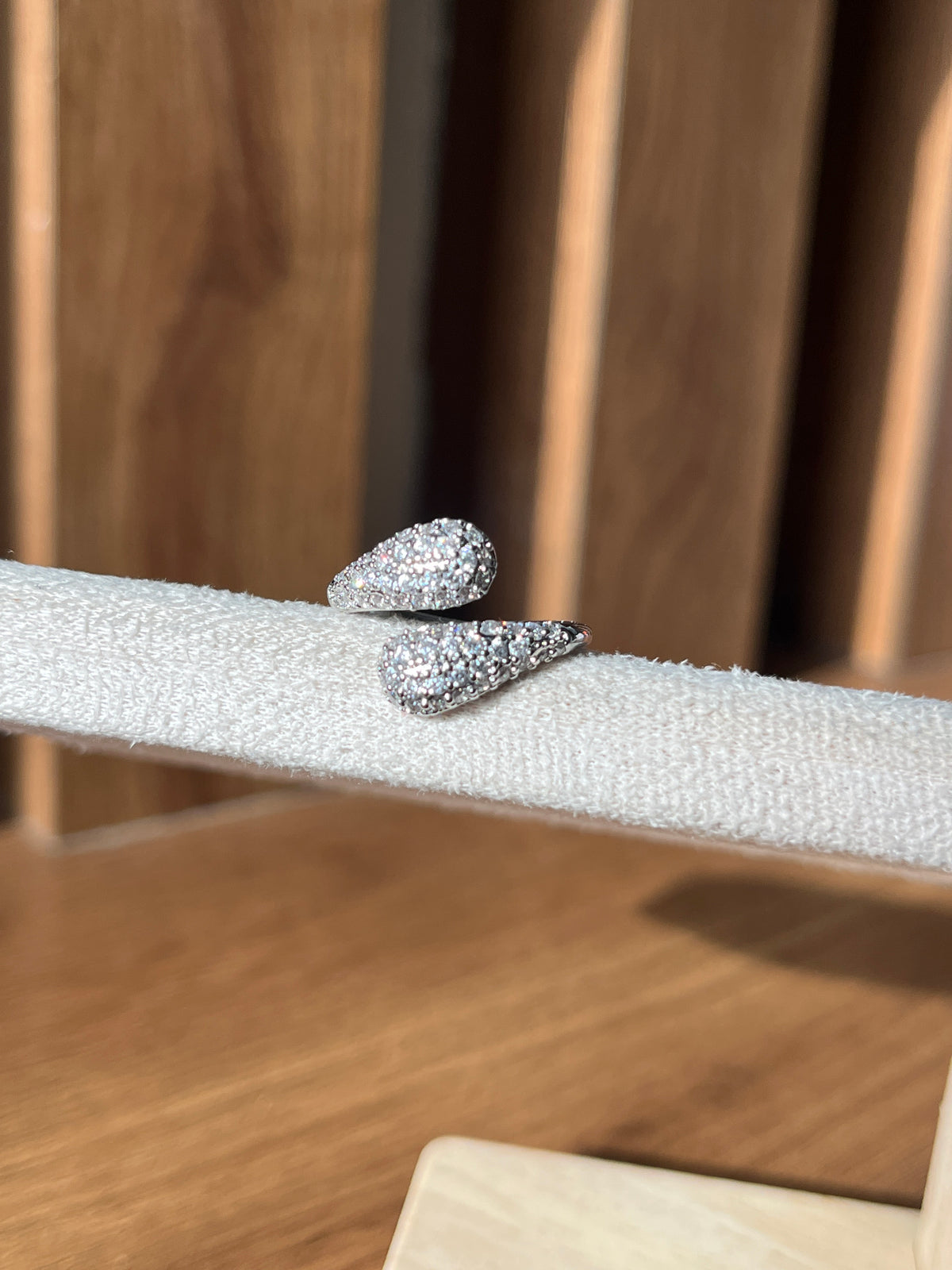 Silver - Mini AD loop ring