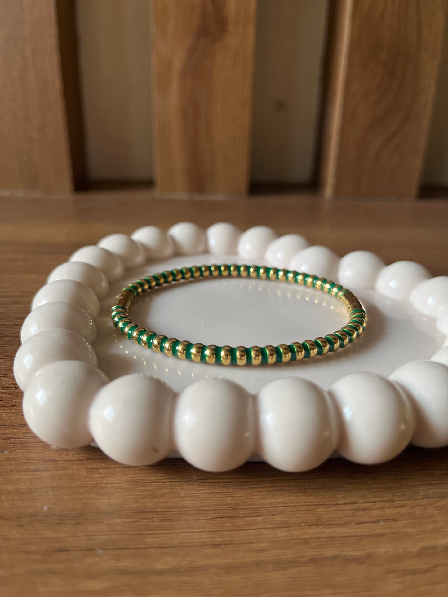 Color pop bracelet Green