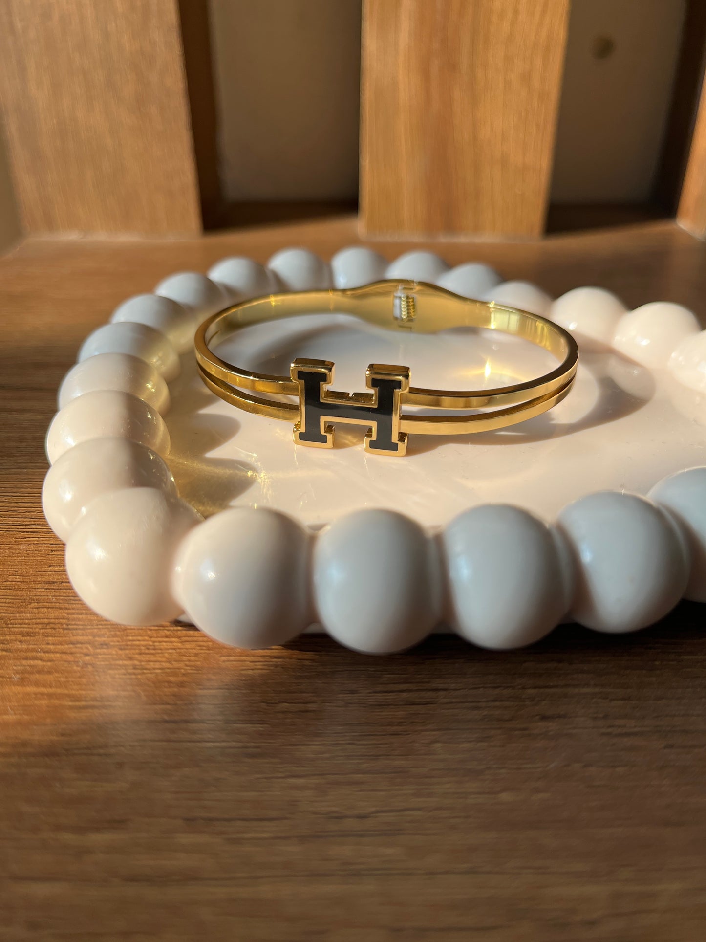 Black Hermes bracelet
