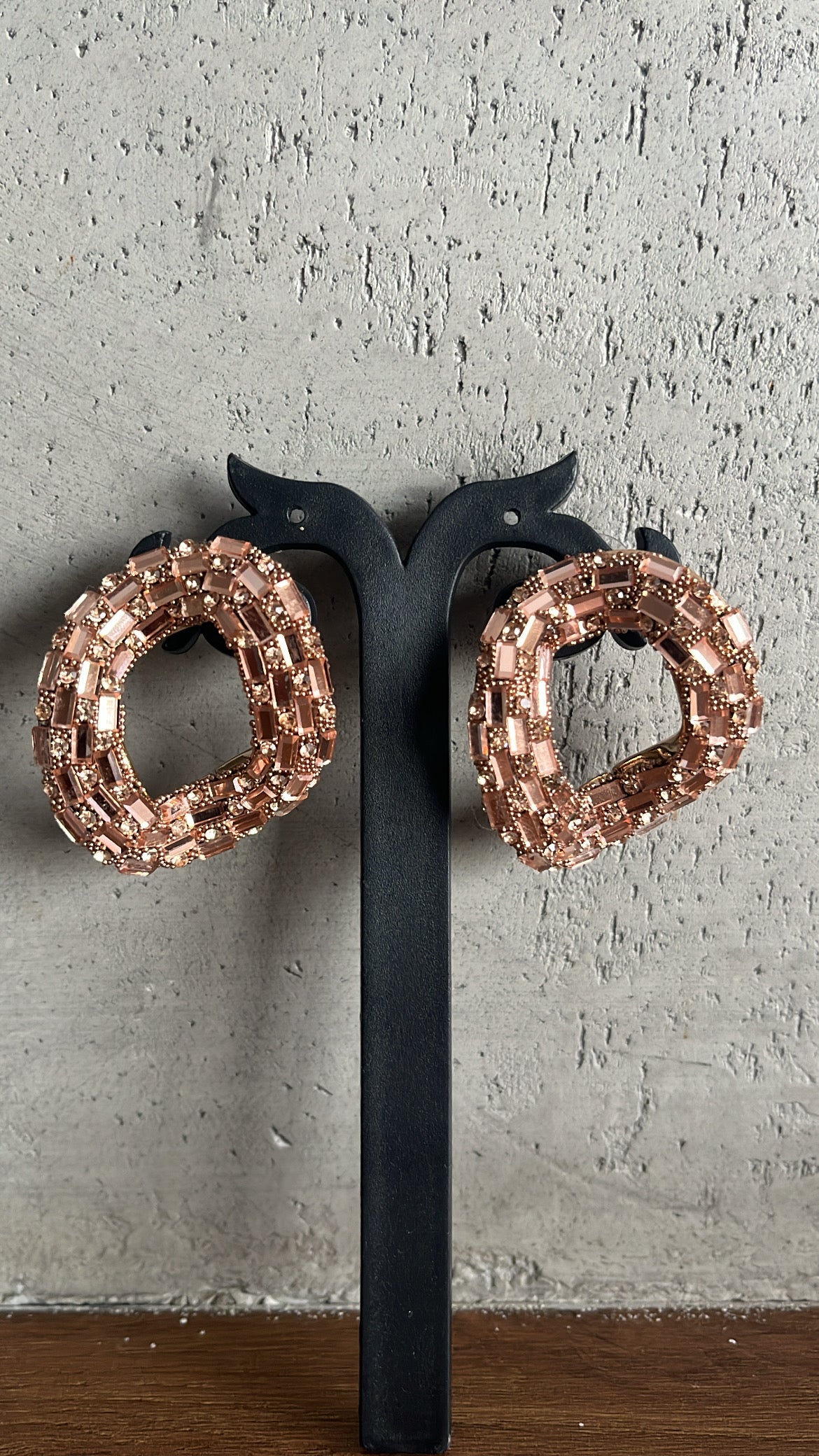 Statement abstract earrings