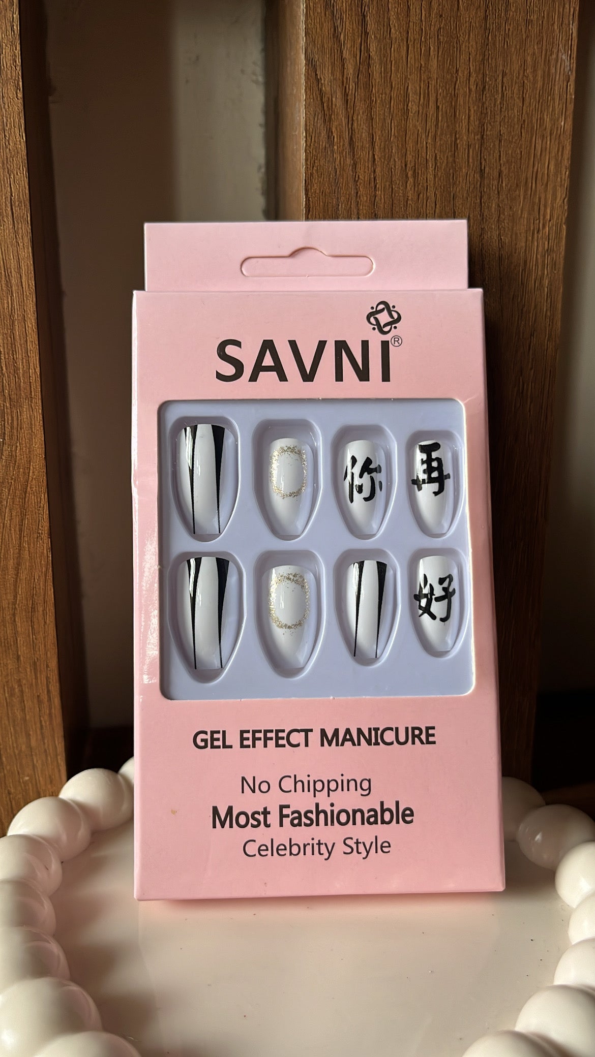 White Almond Nails - Set of 12 nails