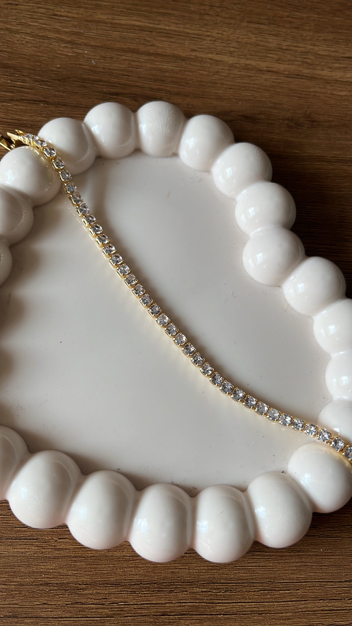 Tennis Bracelet - Gold