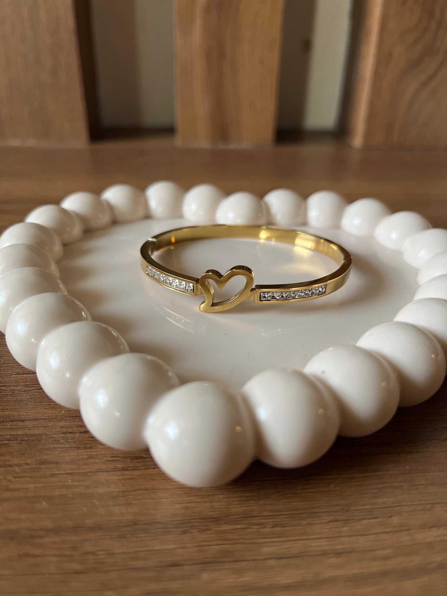 Heart AD baby bracelet