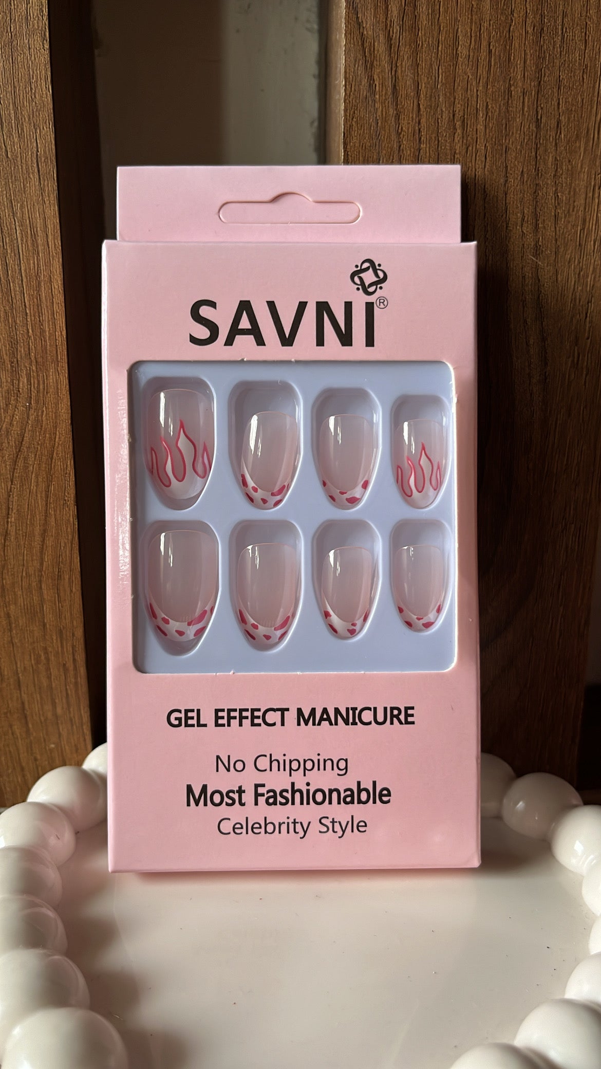 Fire Almond Nails - Set of 12 nails