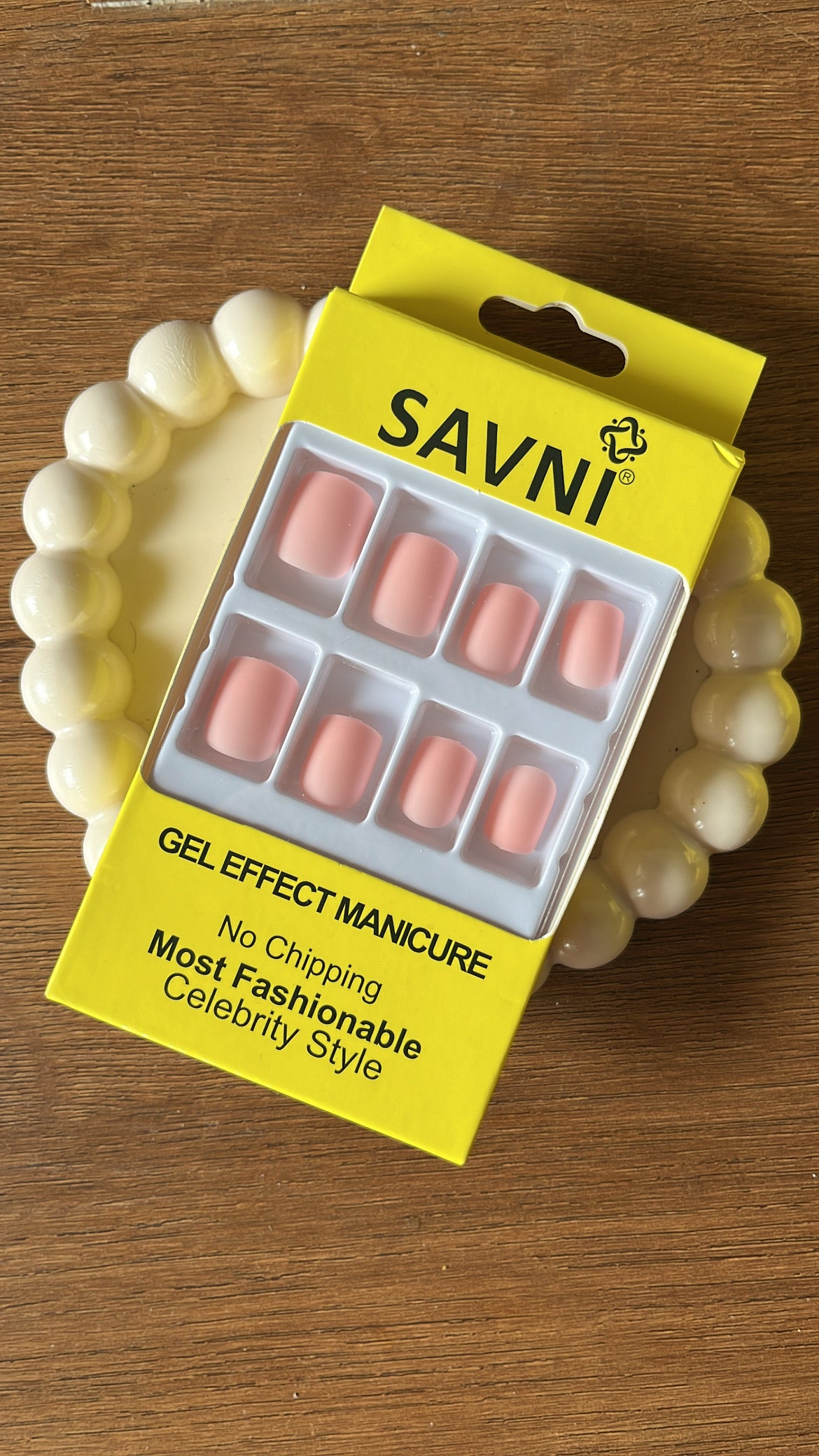 Peach matte: 12 nails in a box - Premium Nails