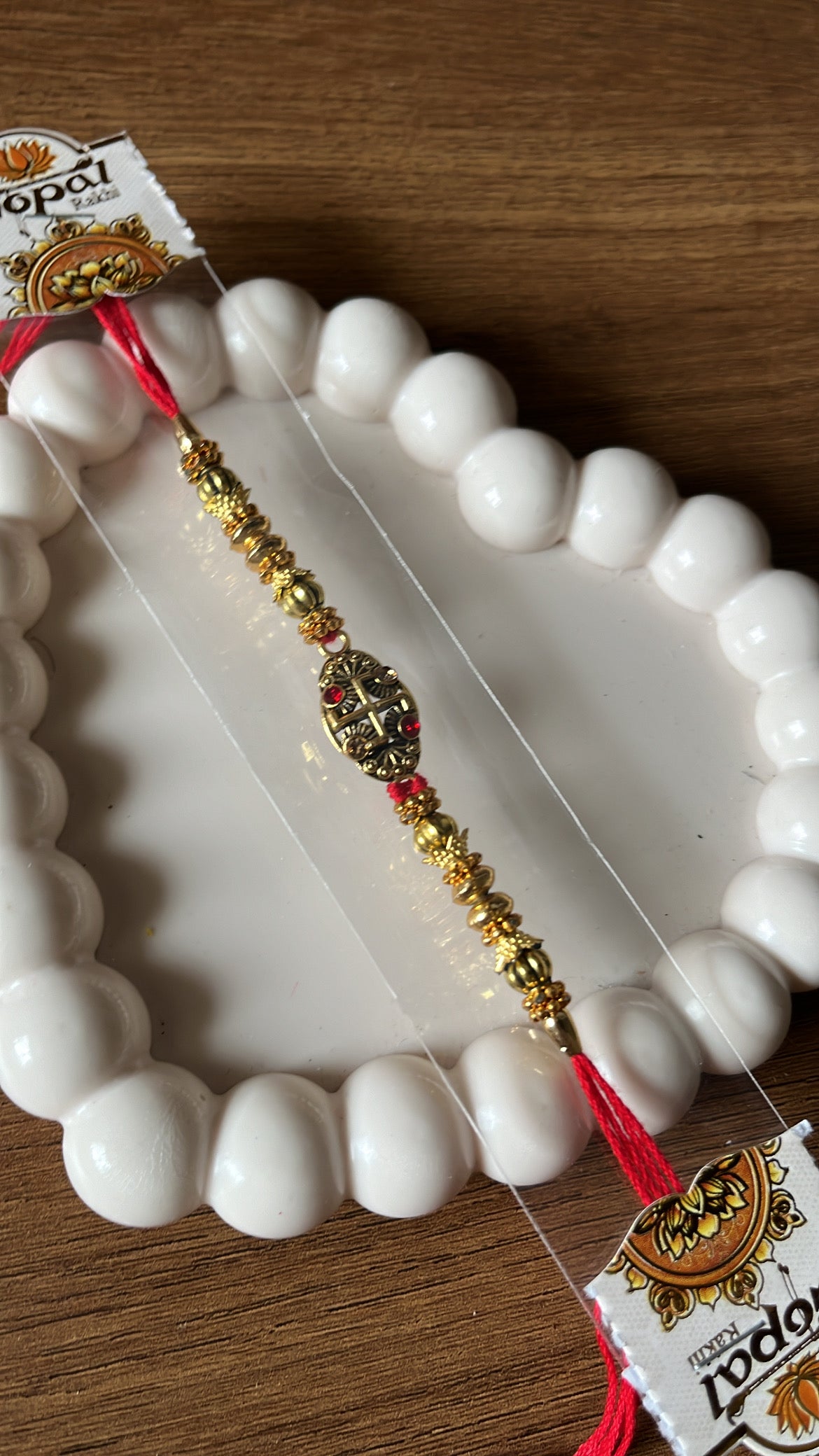 Swastik Red Rakhi