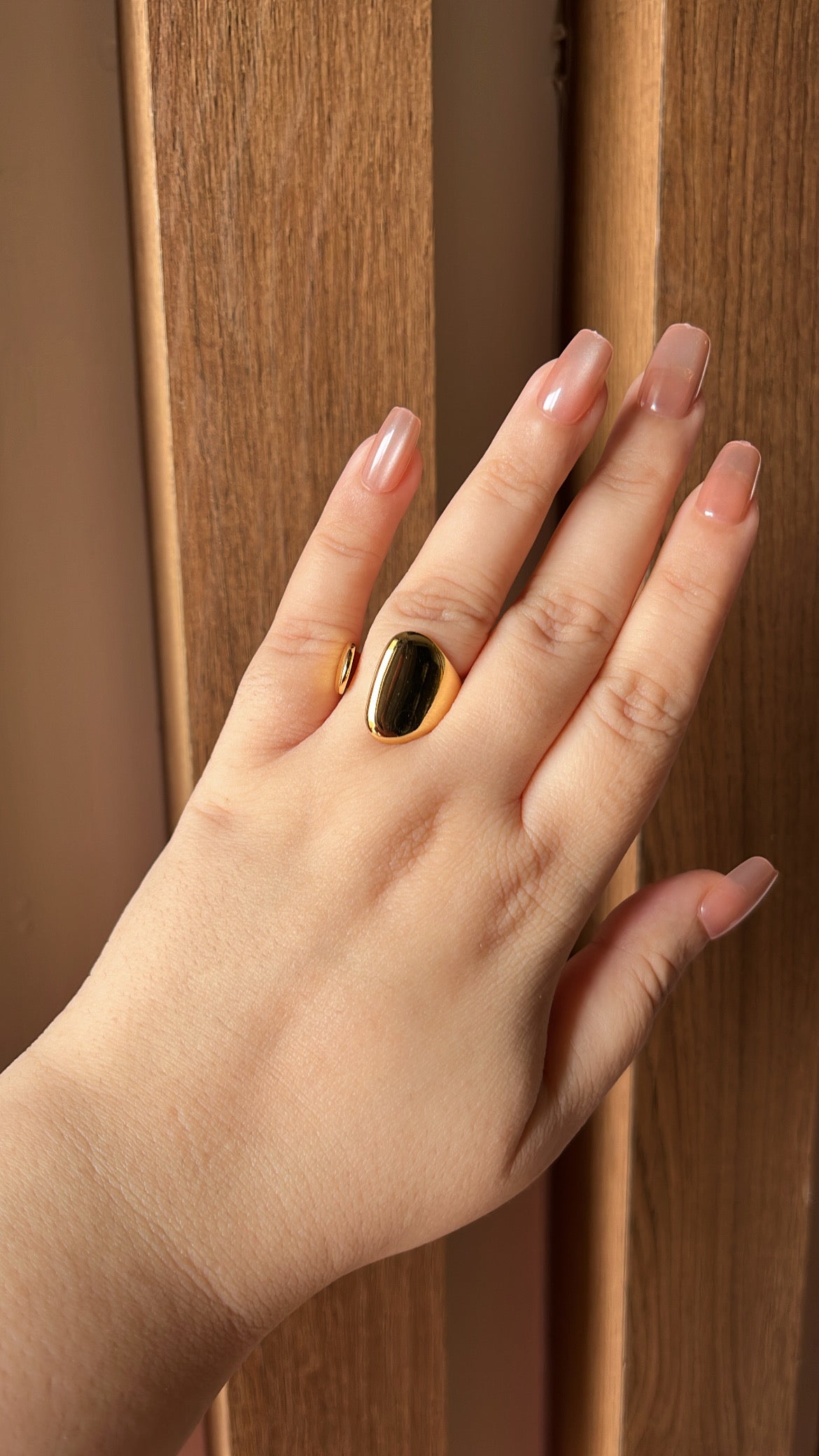 Chunky gold Ring