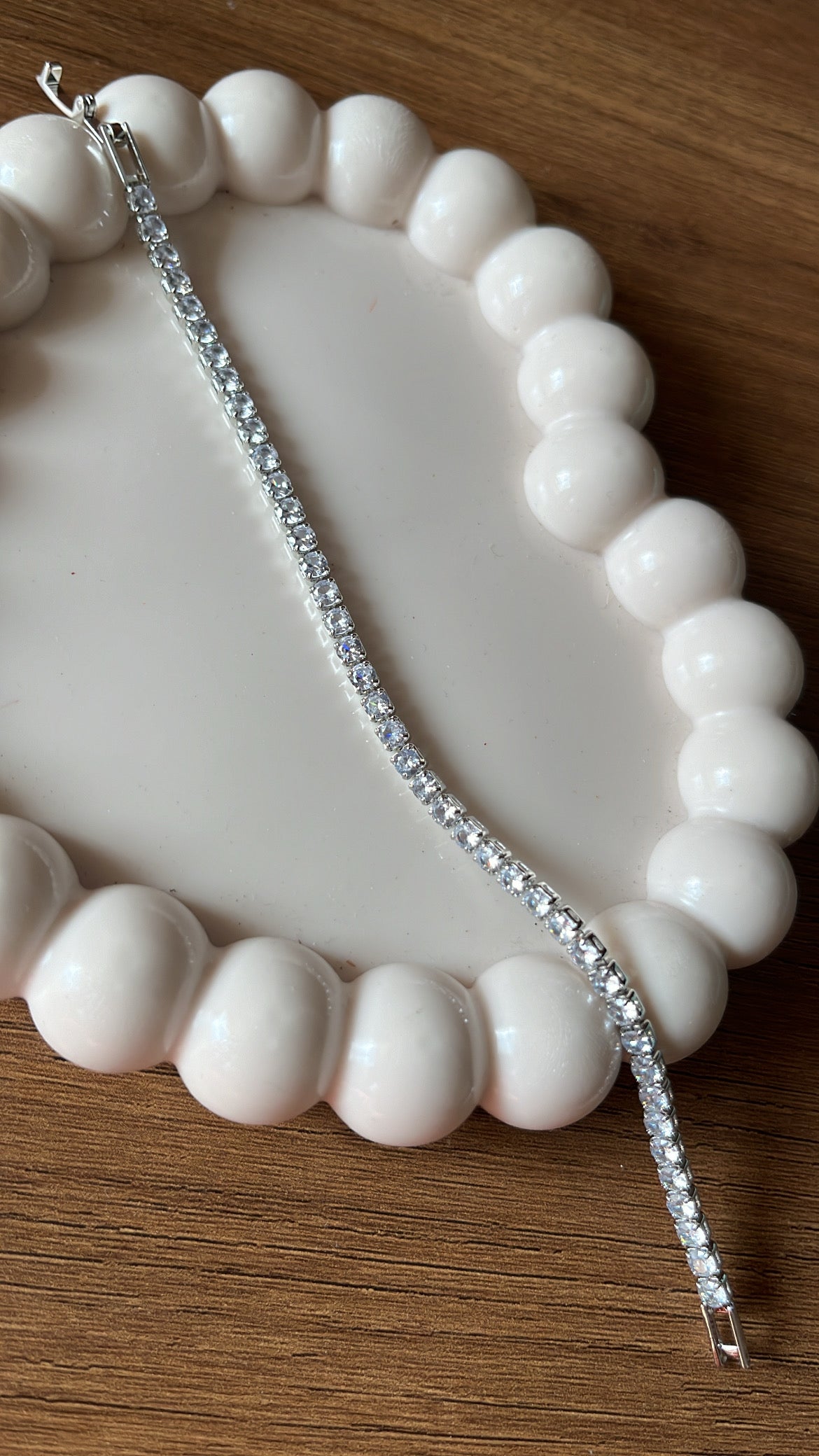 Tennis Bracelet - Silver