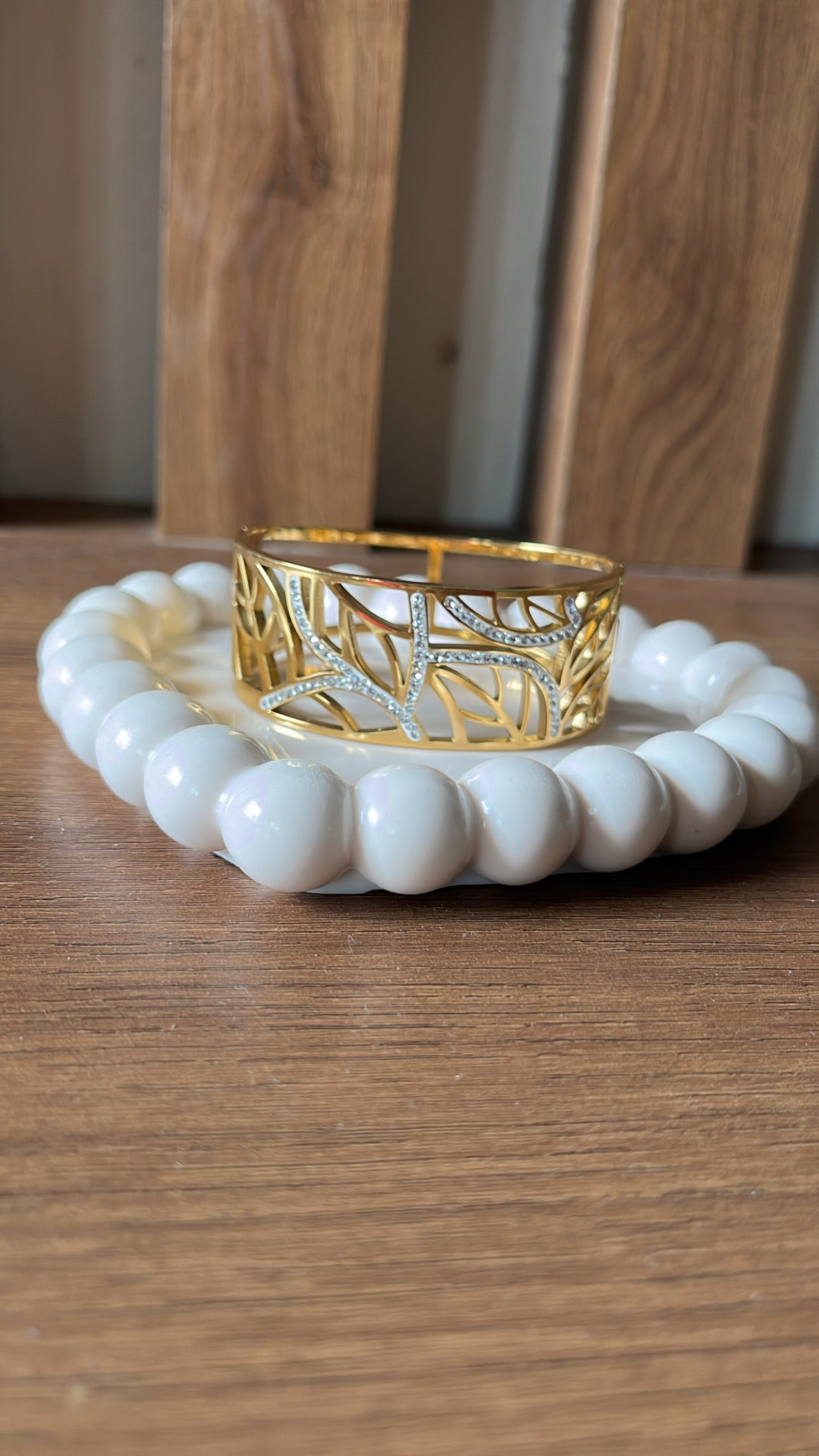 Leaves Cuff Bracelet