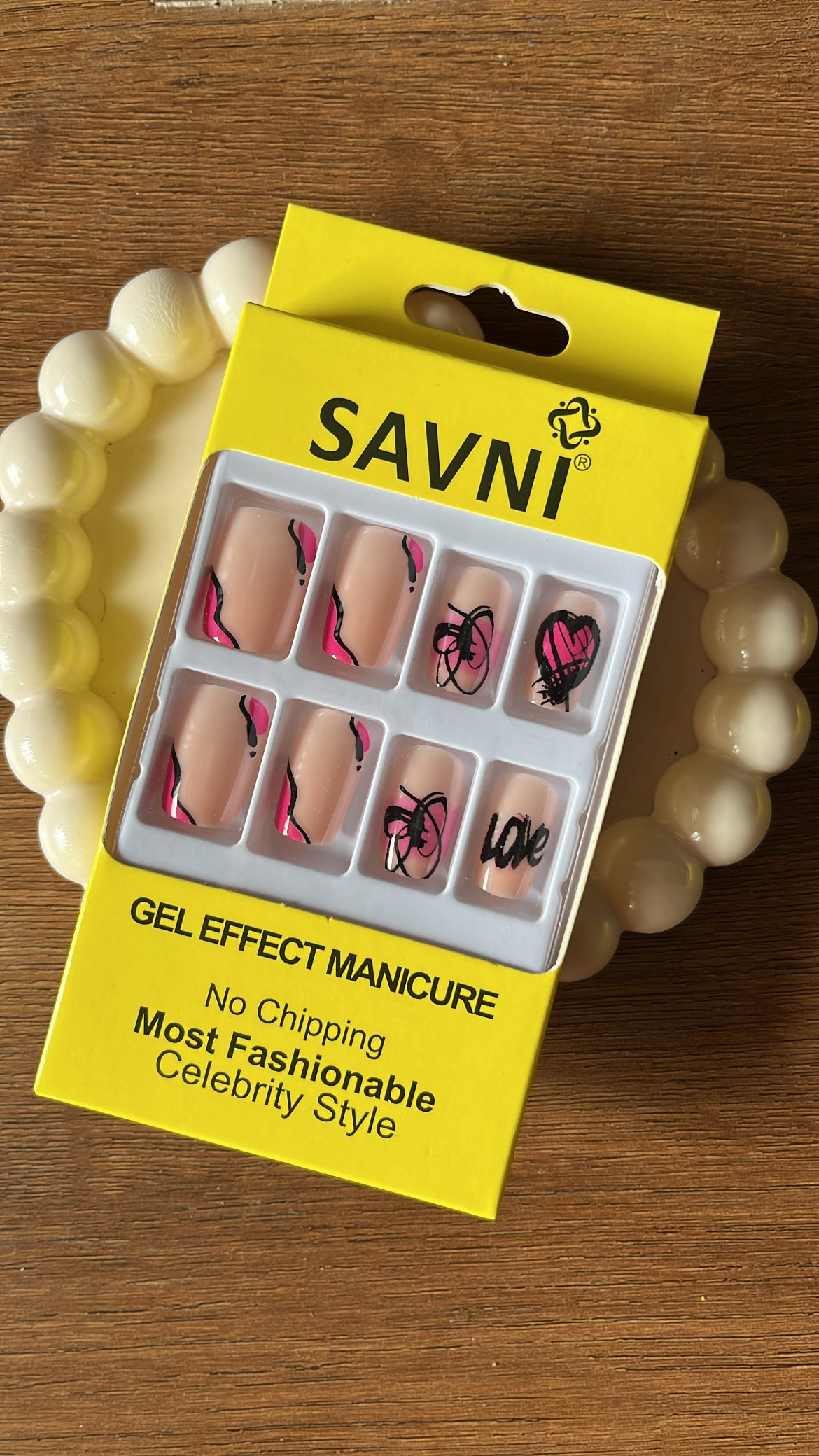 Pink: 12 nails in a box - Premium Nails