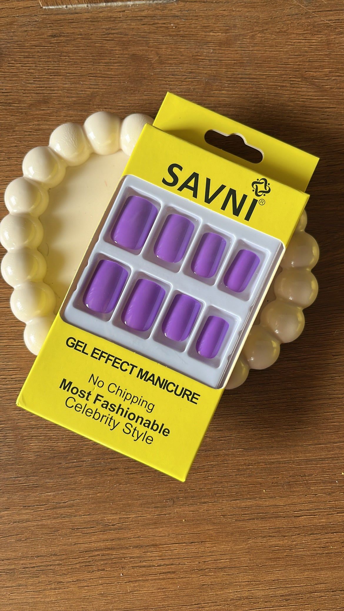 Lavender: 12 nails in a box - Premium Nails