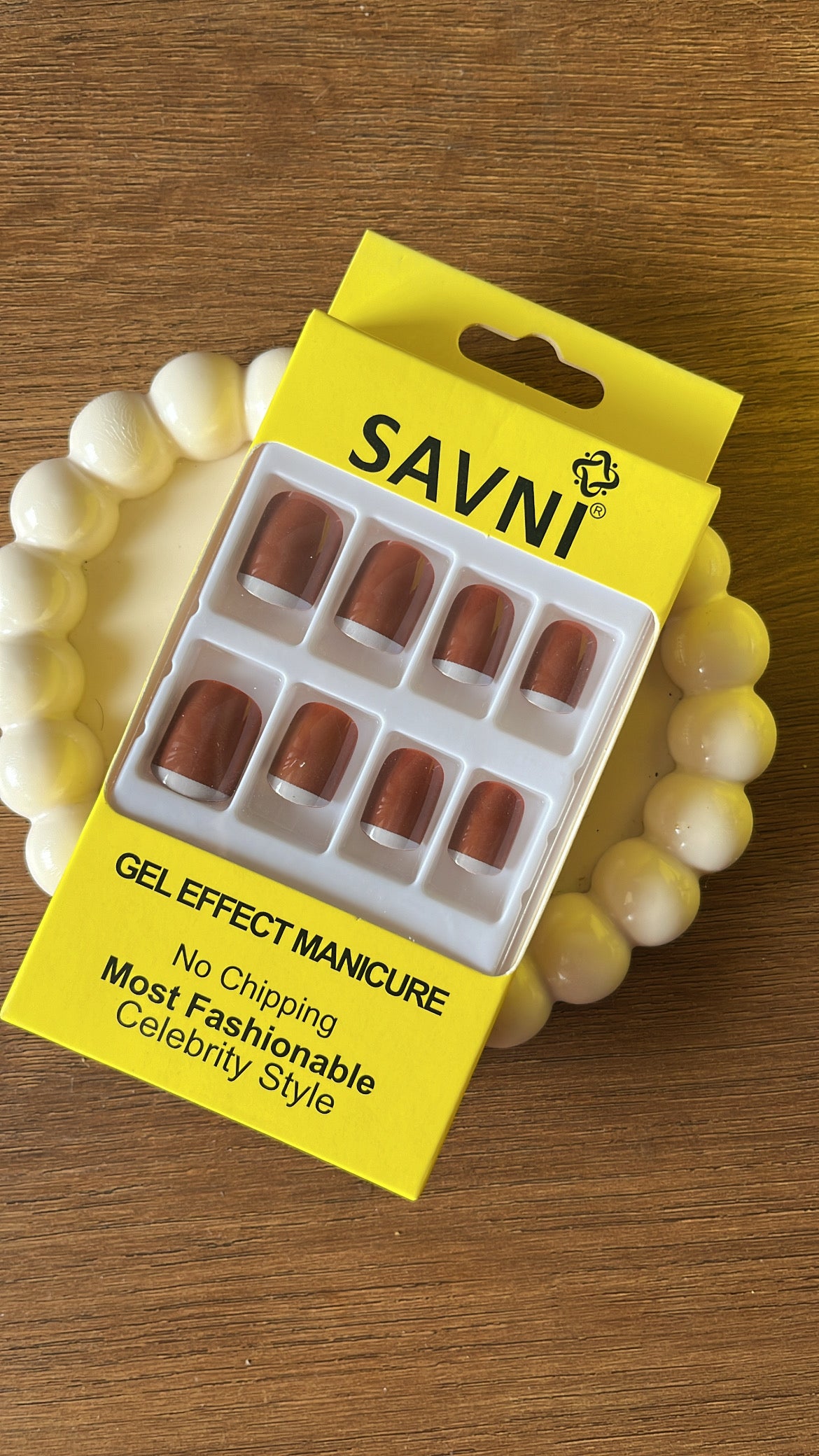 Maroon: 12 nails in a box - Premium Nails