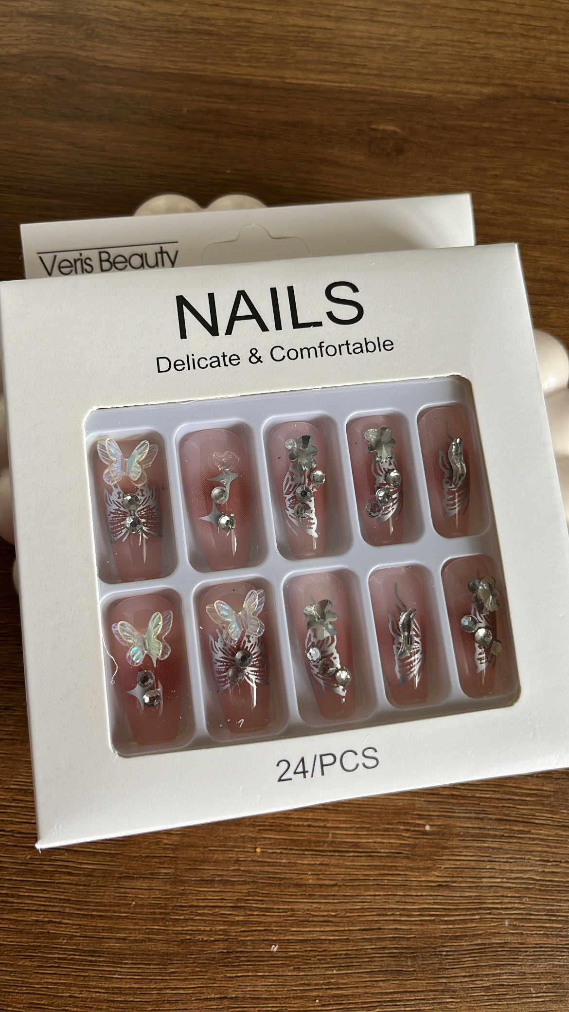 Butterfly Stone Nails