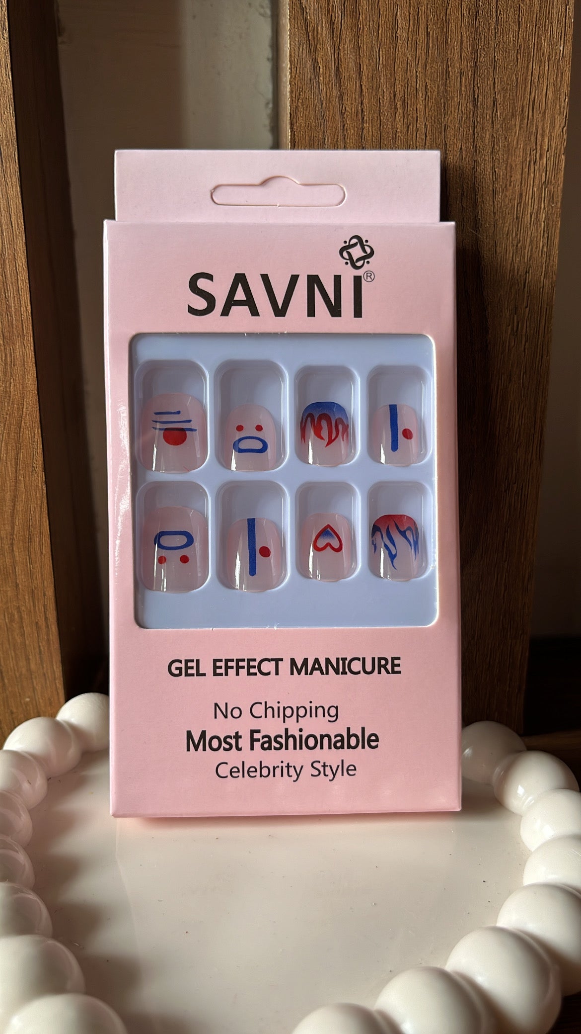Blue Nails - Set of 12 nails