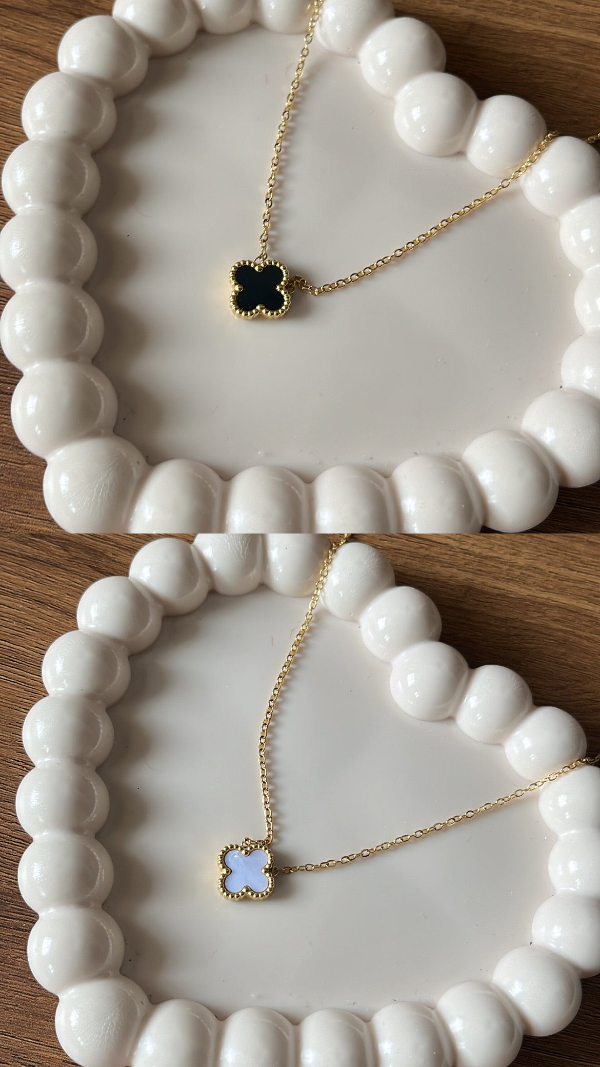 Clover Necklace - Reversible