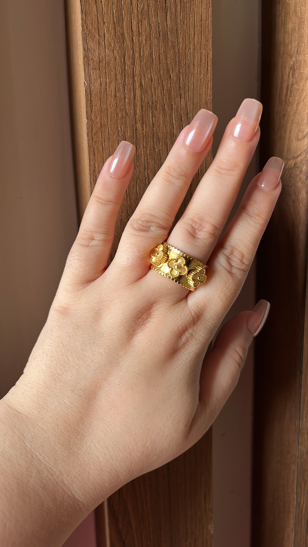 Clover Ring - Gold