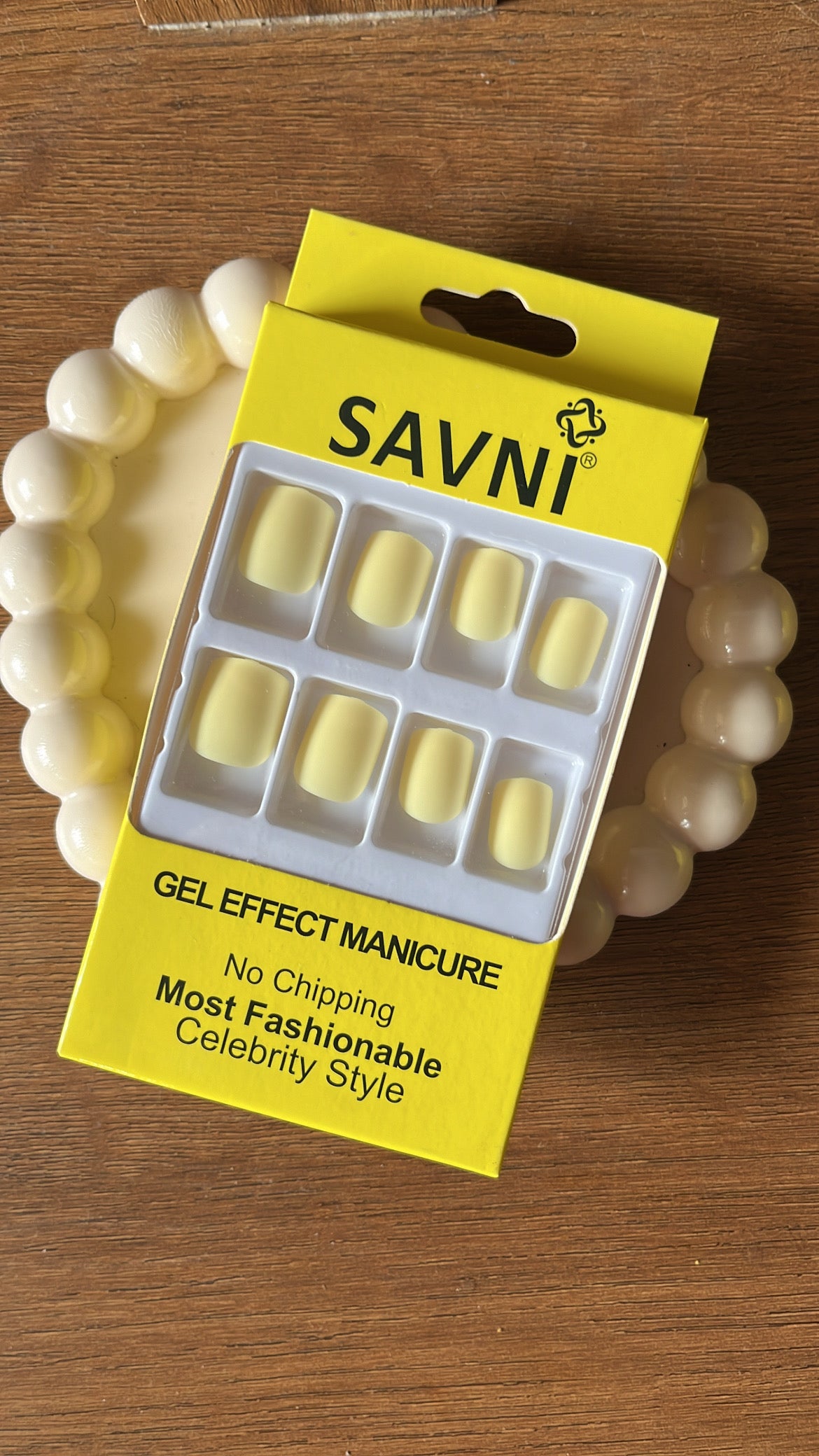 Butter Yellow: 12 nails in a box - Premium Nails