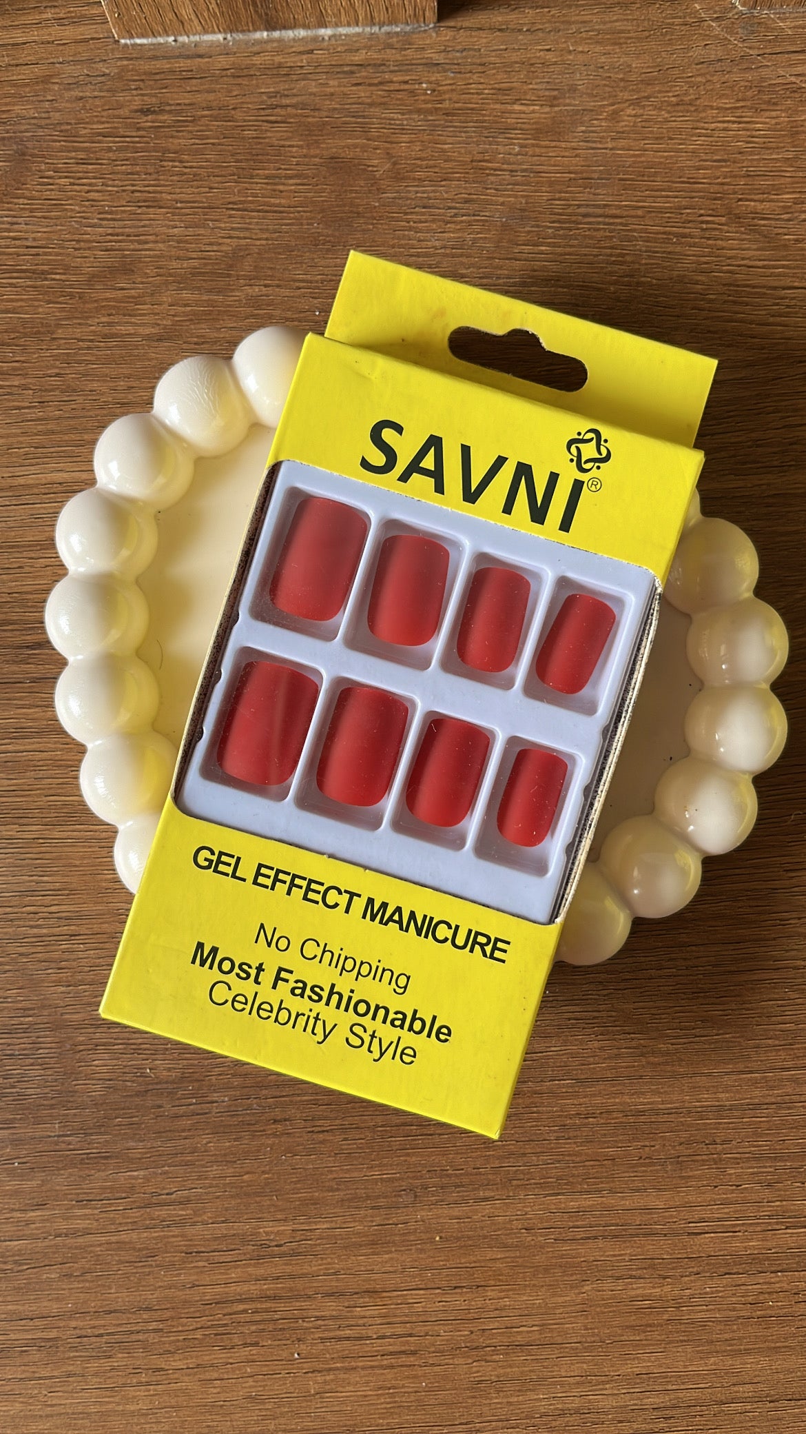 Red Matte: 12 nails in a box - Premium Nails