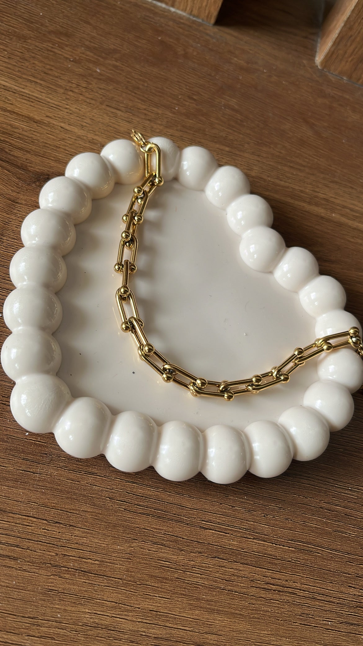 Chunky Lock - Chain Bracelet