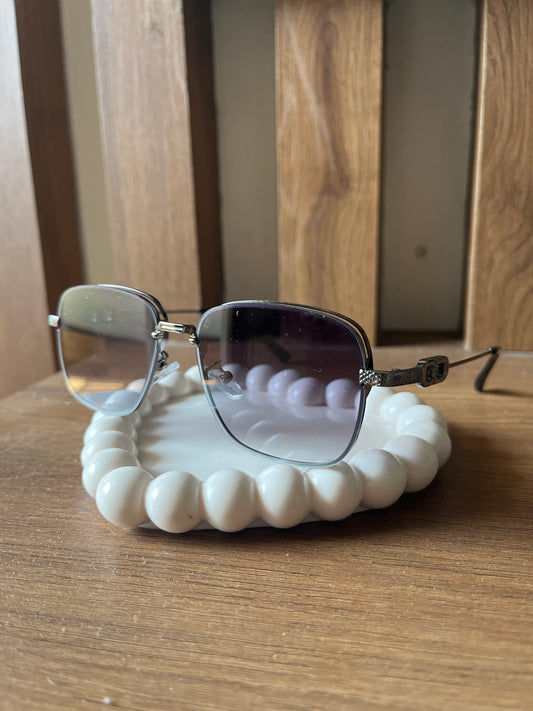 Dior black metal sunglasses
