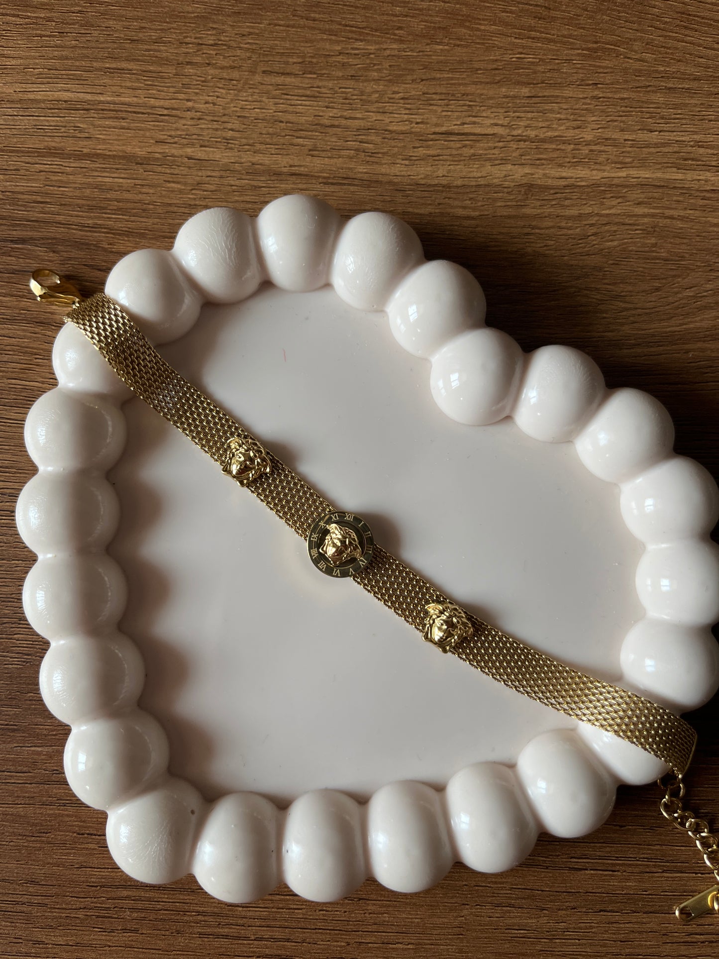 Versace watch style bracelet