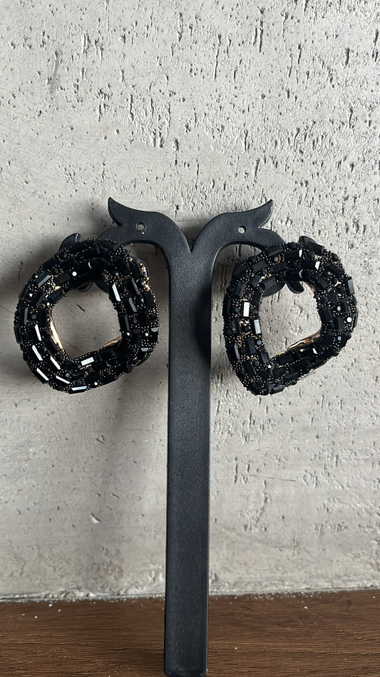 Statement abstract earrings