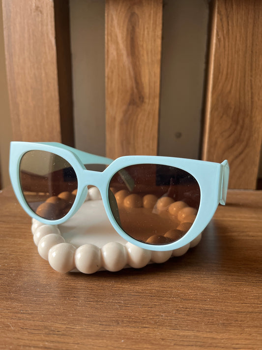 Oversized Sunglasses Blue