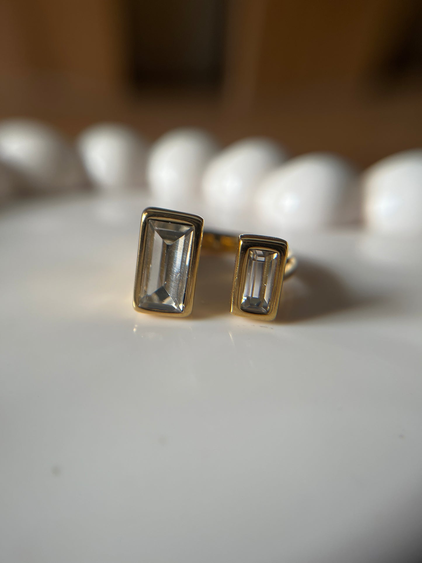 Angel rectangle ring