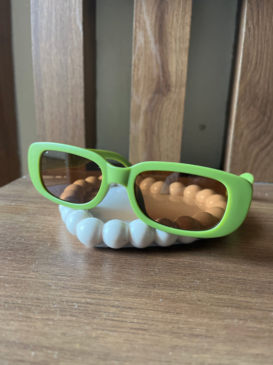 Y2k glasses Green