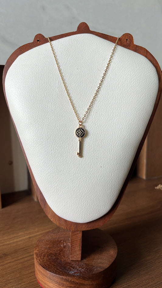 Black key pendant