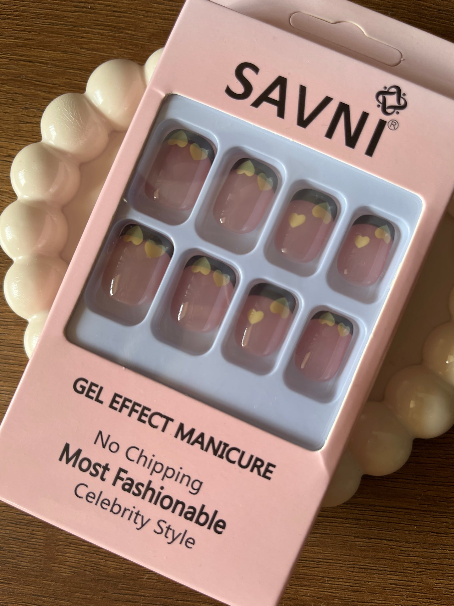 Heart tip set of 12 nails