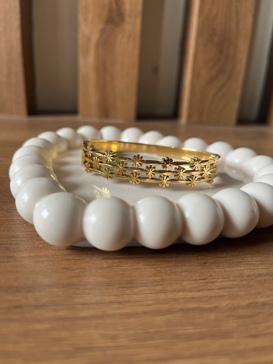 Layered Flower bracelet