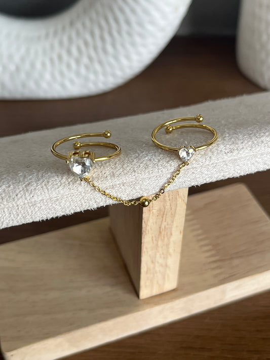 Connected rings