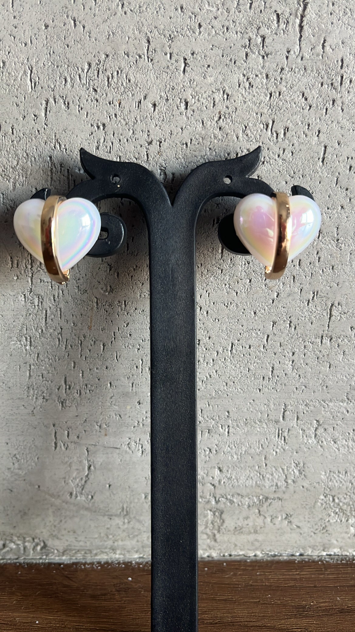 Pearl Gold statement earrings