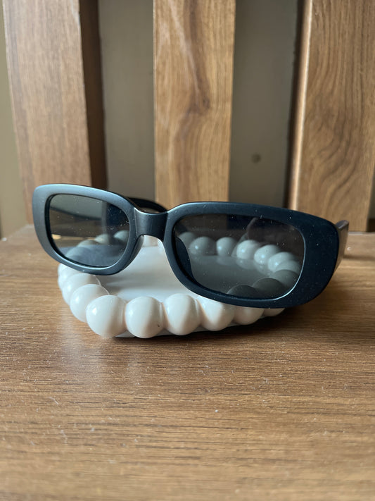 Y2k glasses Black matte