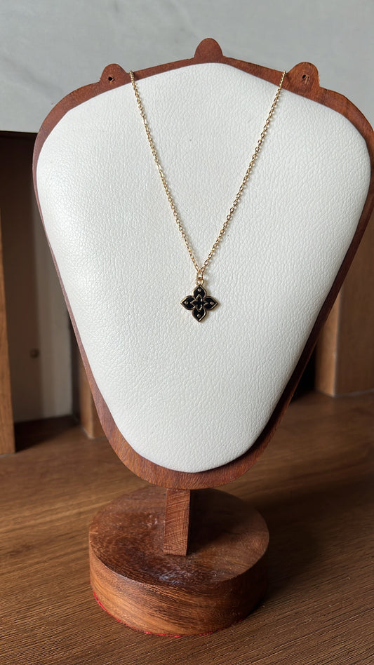 Black LV pendant