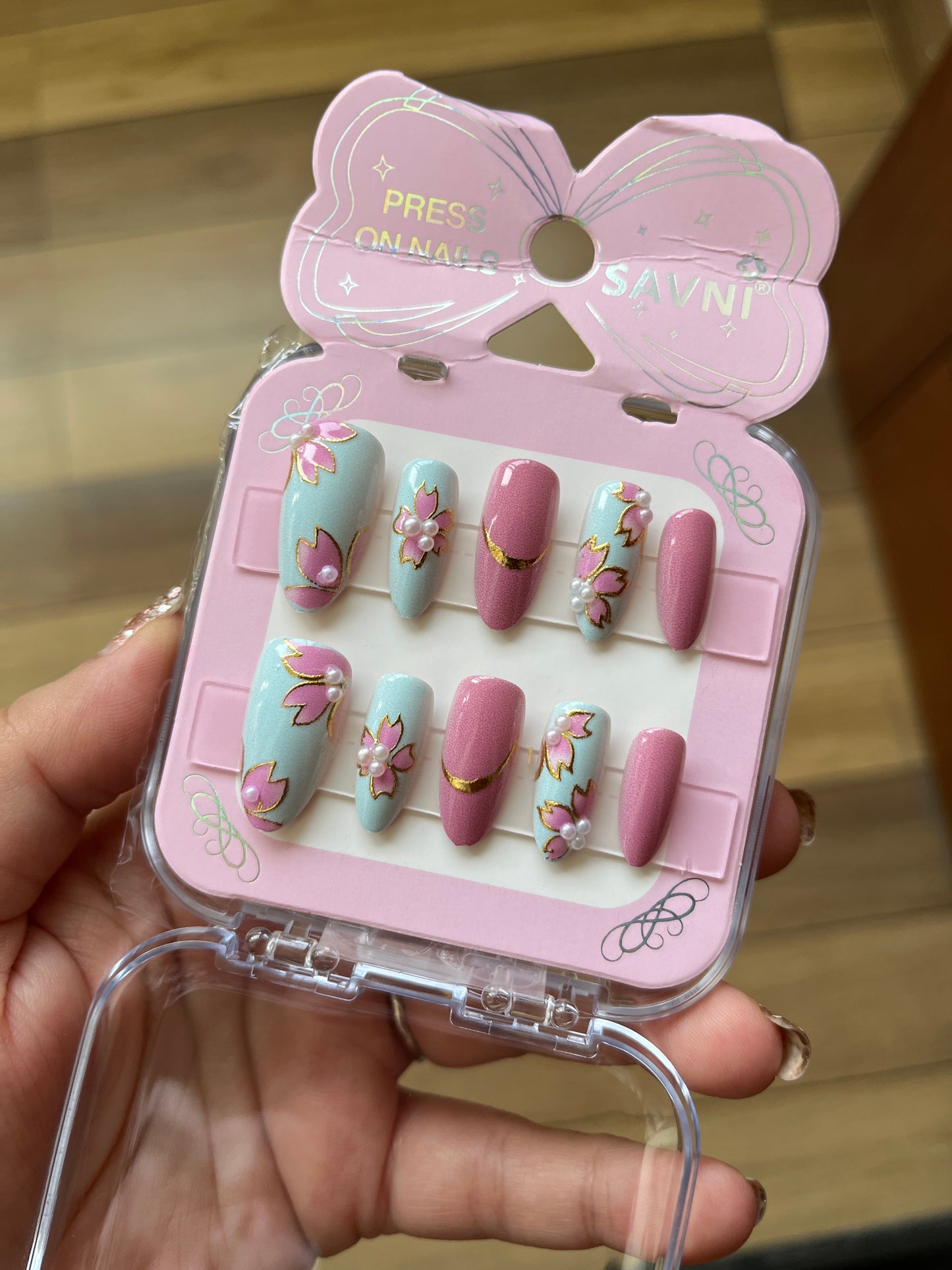Floral premium nail sets