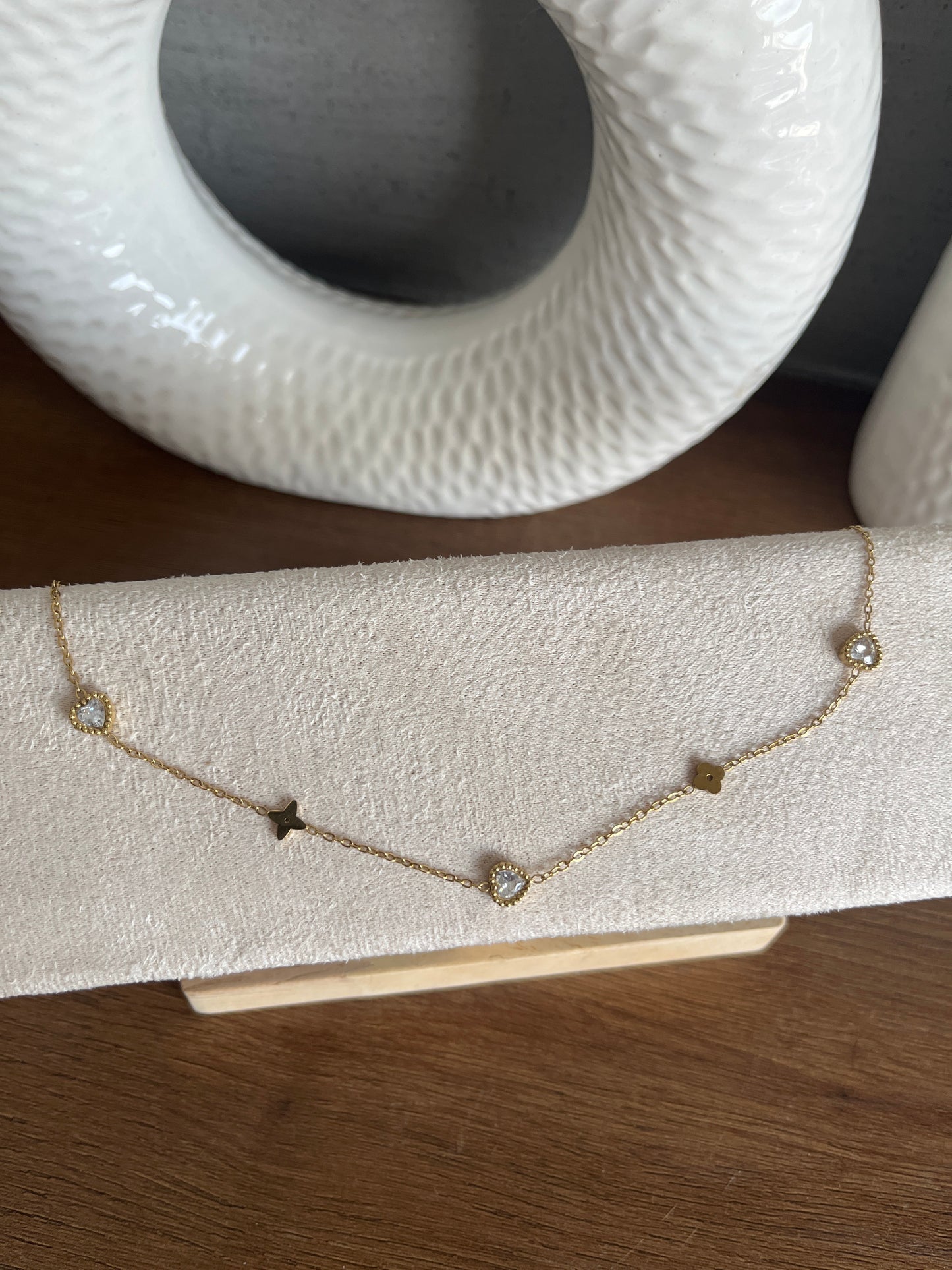 Heart AD LV NECKLACE