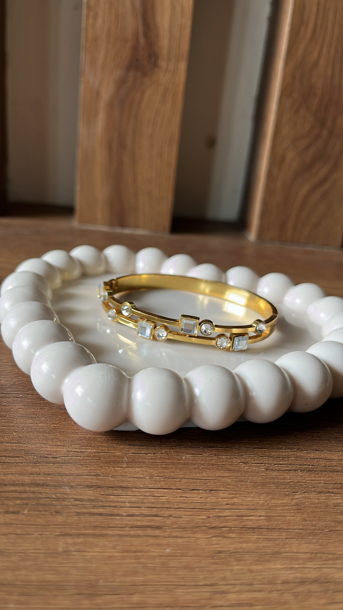 Layered Kada Bracelet - Gold