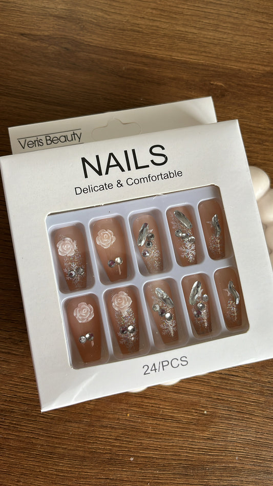 Flower Stone Nails