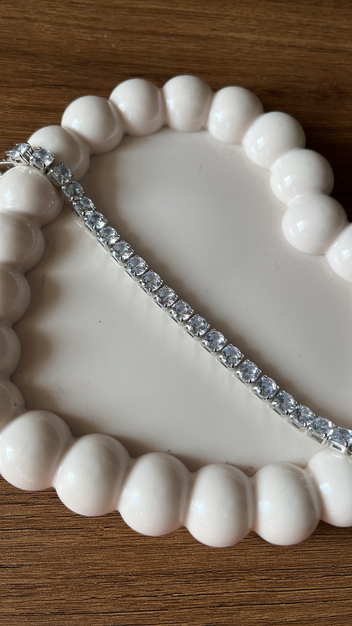 Tennis Bracelet - Silver