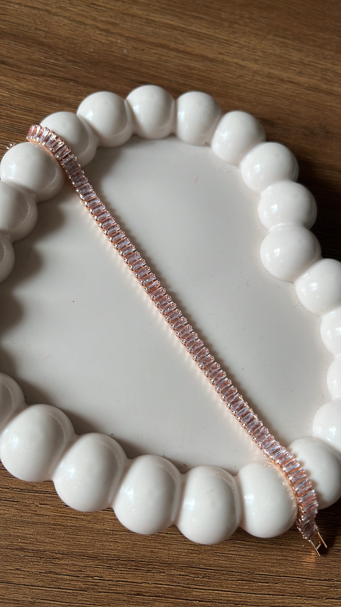 Tennis Bracelet - Rose Gold