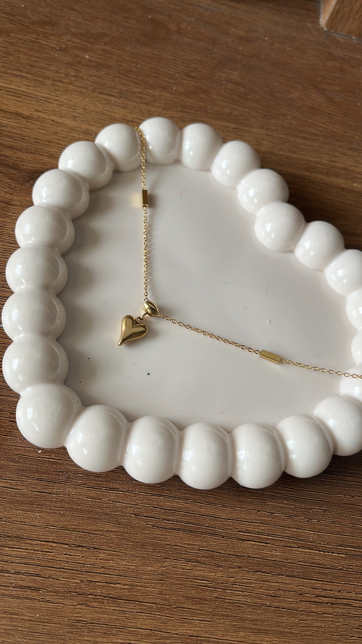 Heart Charm - Chain Bracelet