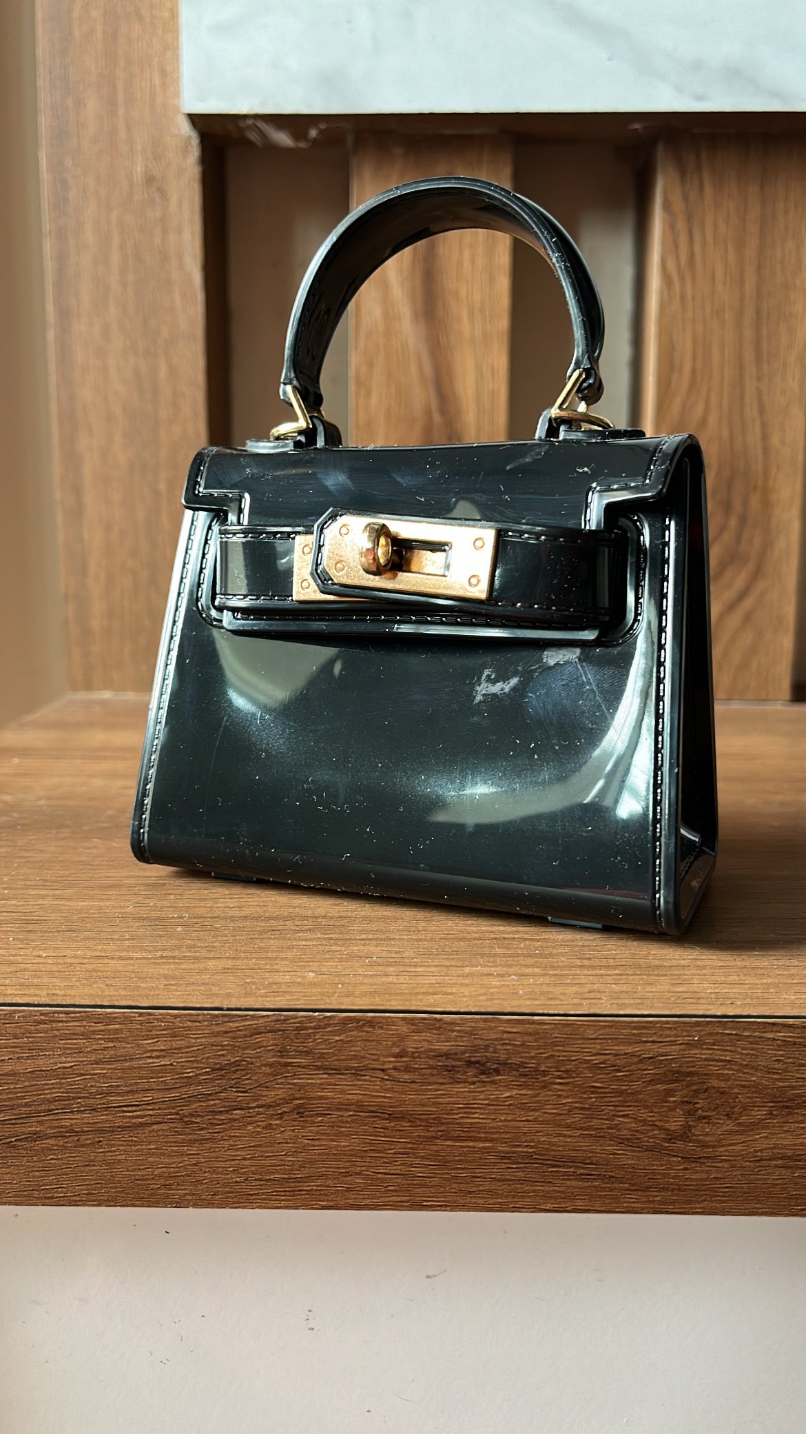 Black Kelly Bag