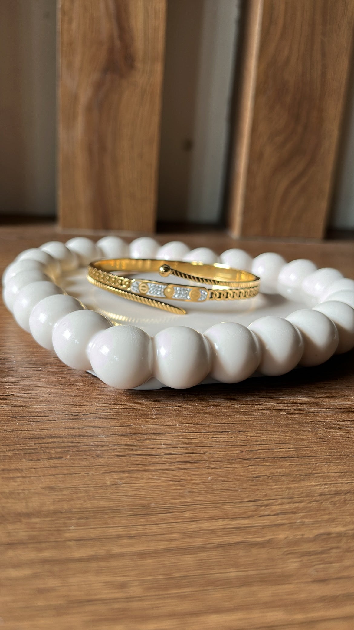 Nail Kada Bracelet - Gold