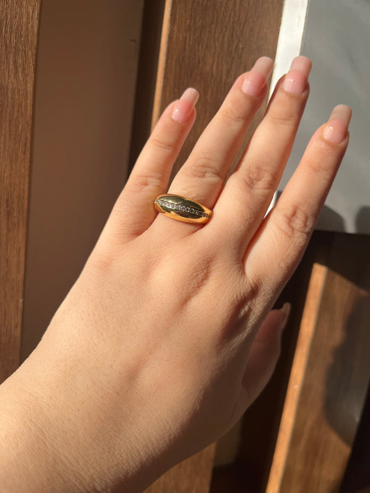 Chunky AD ring