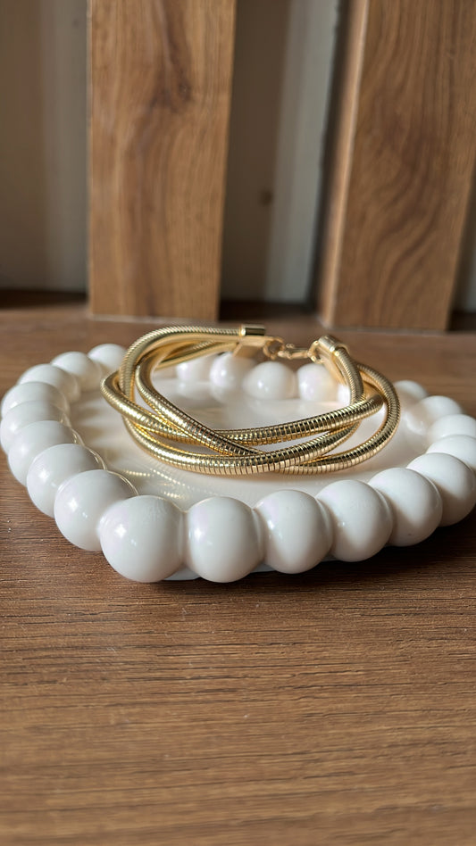 3 Layered Cuff Bracelet