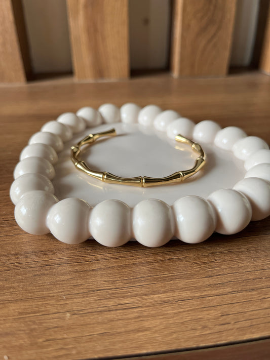 Bamboo adjustable bracelet